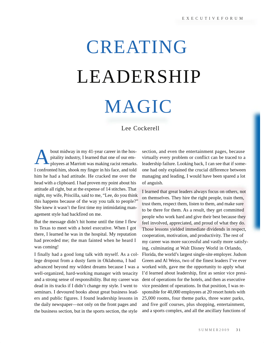 Cockerell_Creating Leadership Magic_dziojj3e55w_page1