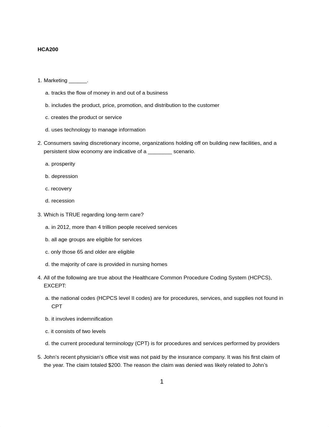 HCA200 questions.pdf_dzj0grj78c0_page1