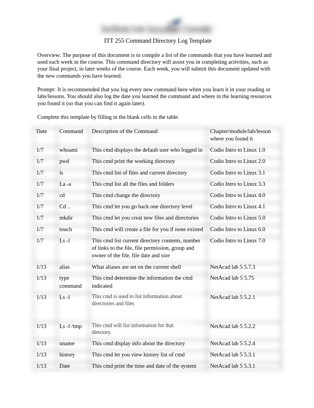 IT-255 .Command Directory Log.docx_dzj1armfqf4_page1