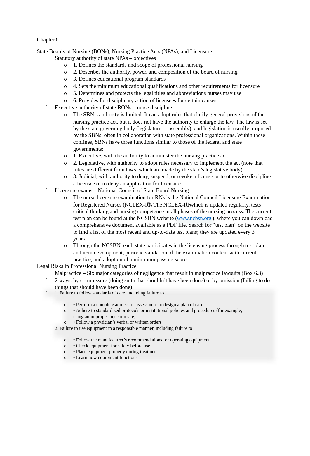 Intro to Prof Nursing Test 2 Study Guide.docx_dzja0wmw1pr_page1