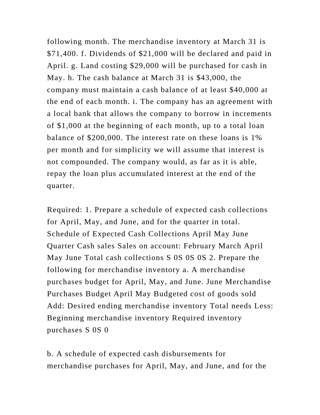 Garden Sales, Inc., sells garden supplies. Management is planning its.docx_dzjdi8pj0uy_page3