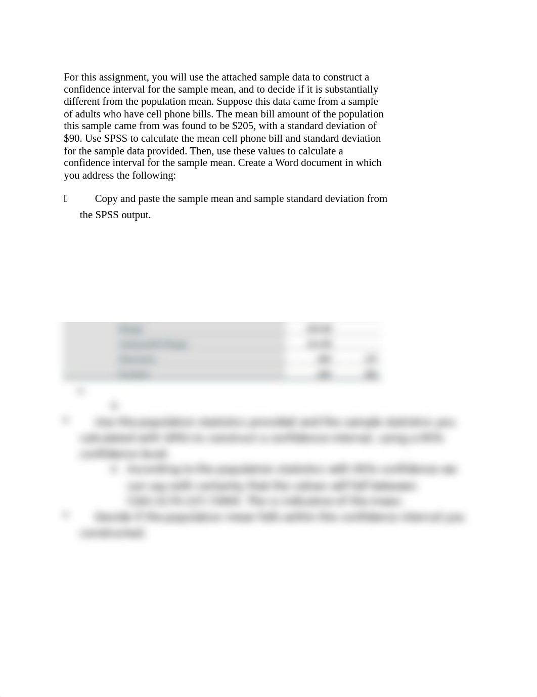 Week 6 Assignment Calculating Confidence Intervals.docx_dzjdkh91vhl_page1