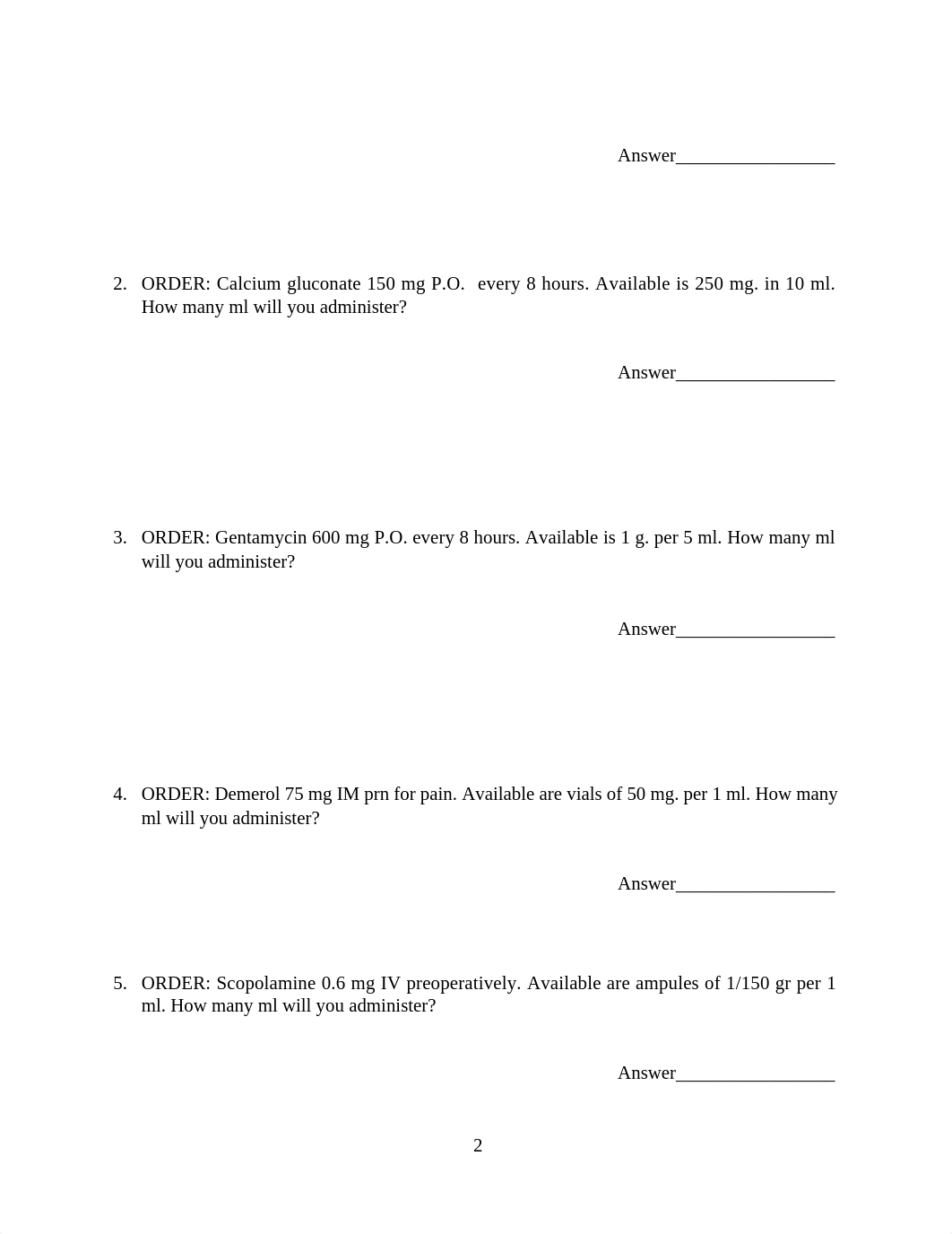 Practice Dosage Exam R. Allen.docx_dzjjq9hvawq_page2