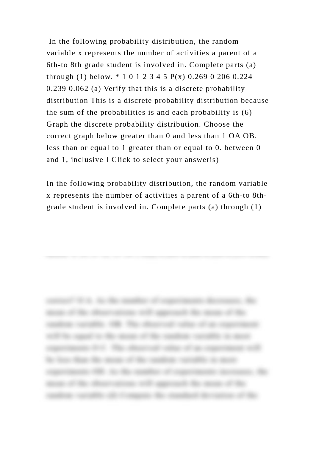 In the following probability distribution, the random variable x repr.docx_dzjlhftciut_page2