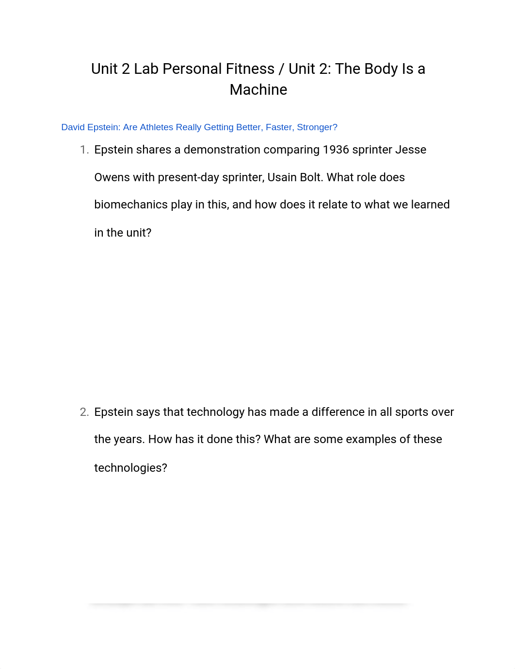 Unit 2 Lab Personal Fitness _ Unit 2_ The Body Is a Machine.docx_dzjmbkgqhyl_page1