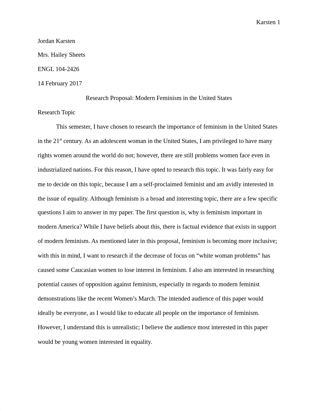 Sample Research Proposal-Modern Feminism in America.docx_dzjqptmju4y_page1