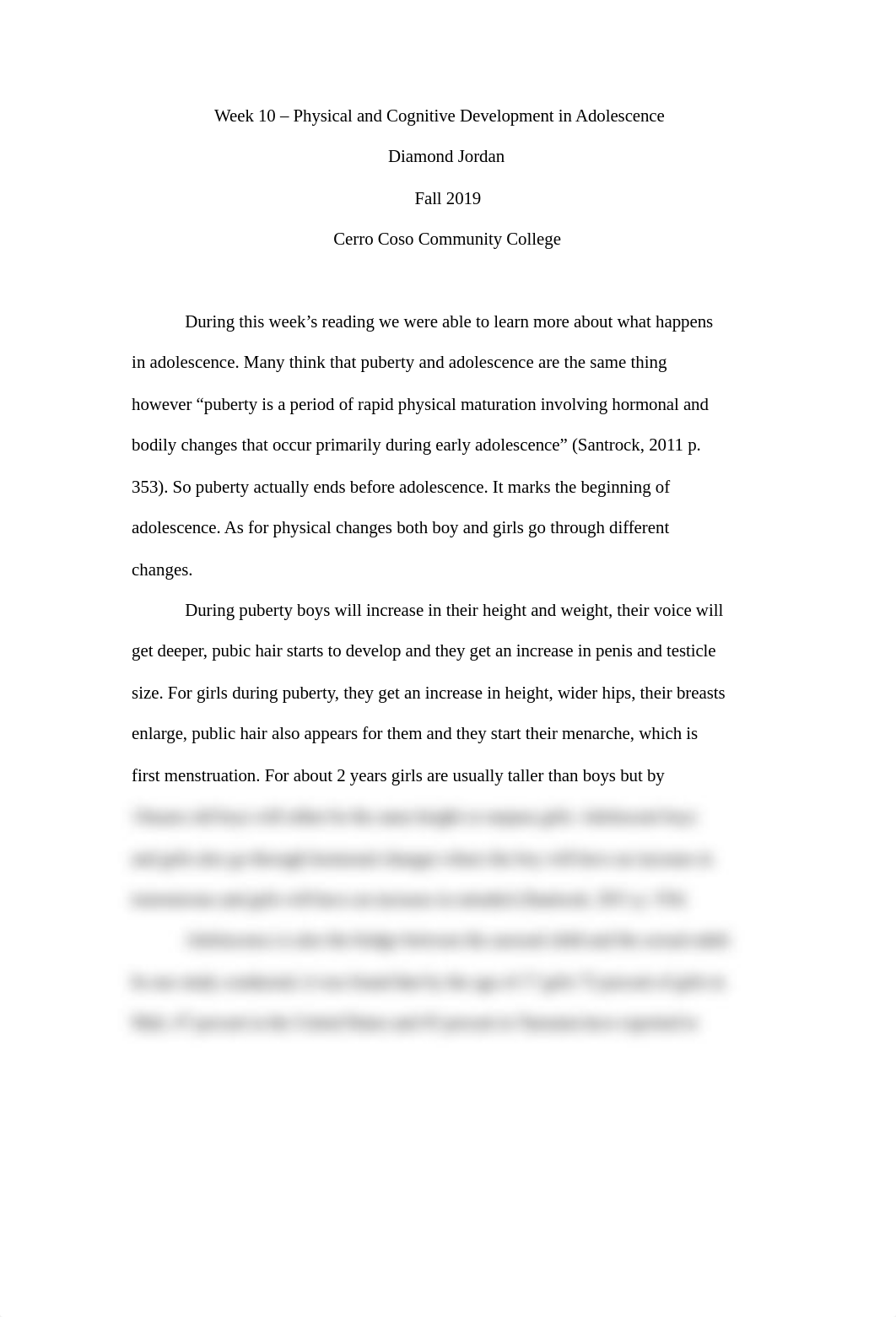 Week 10 - Physical and Cognitive Development in Adolescence.docx_dzk70iug2hq_page1