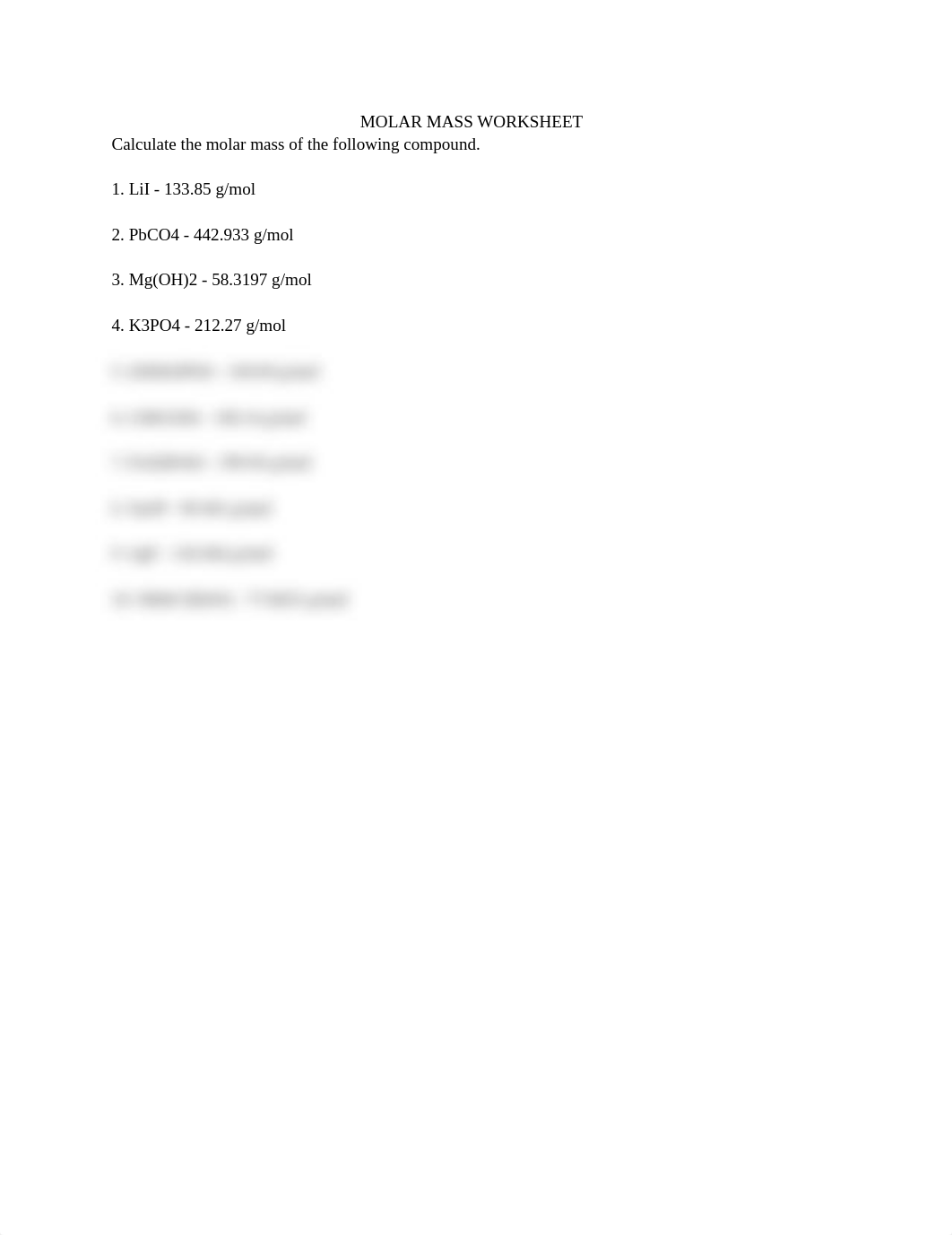 Rampey_Molar Mass Worksheet.pdf_dzkfzu2xlmy_page1