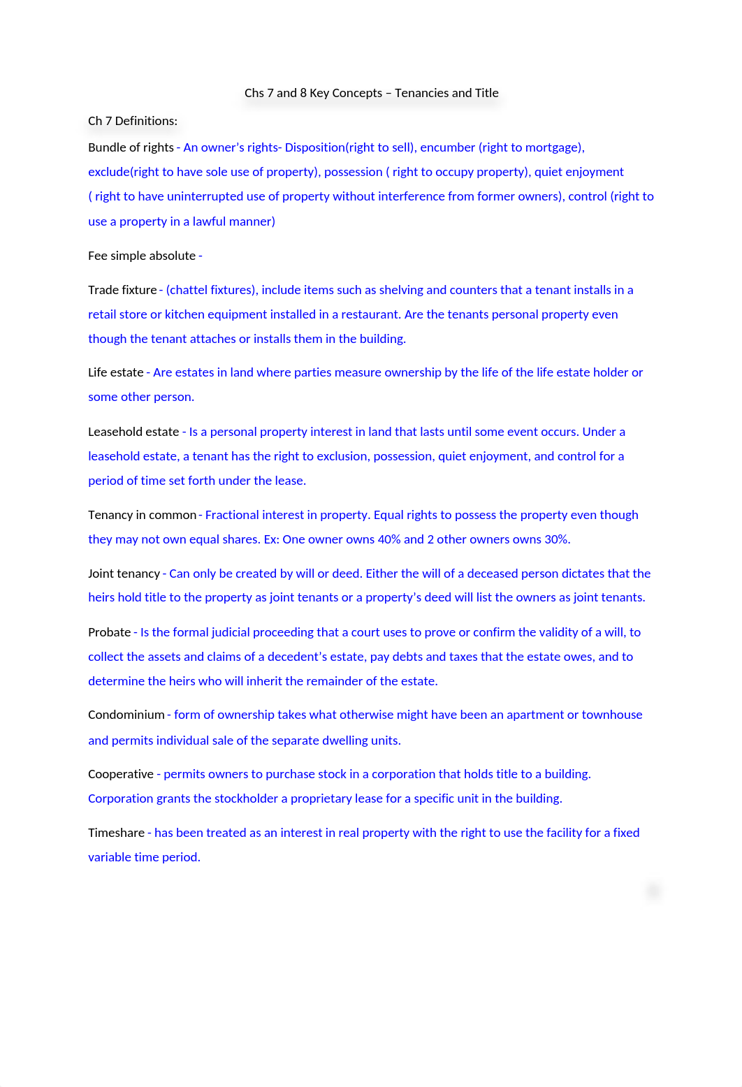 RE Law Chs 7 and 8 Key Concepts - Tenancies and Title-1 (1) (3).docx_dzkgp9aonlm_page1