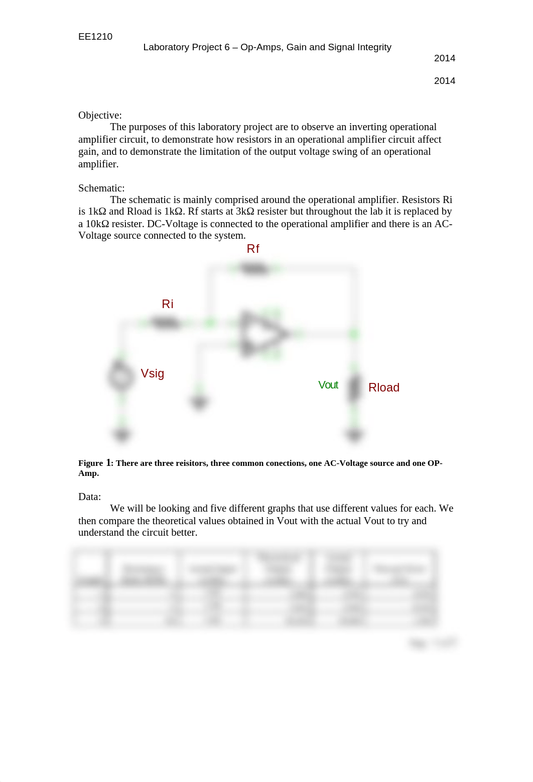 Lab 6 Report - Op-Ams, Gain, and Signal Integrity_dzkw0jdxliu_page1