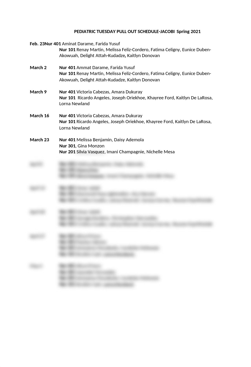 PEDIATRIC TUESDAY PULL OUT SCHEDULE Sp 21(1).docx_dzlfd37ngvr_page1