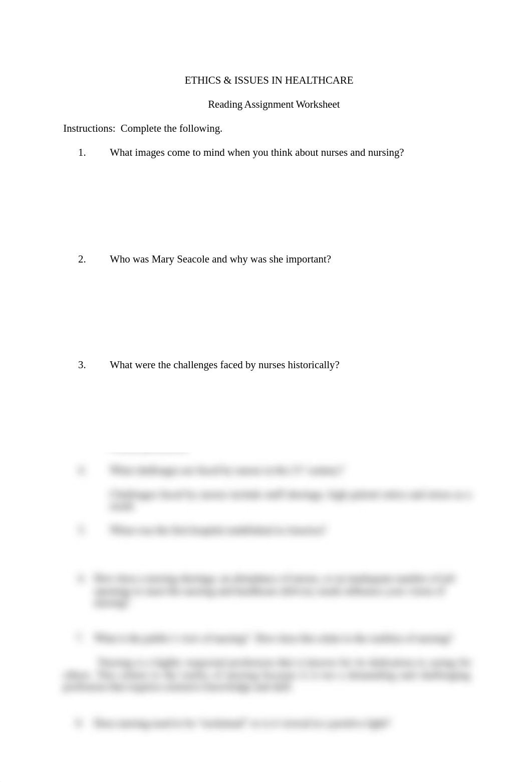 Ethics In Healthcare Worksheet.docx_dzlfucyxhn2_page1