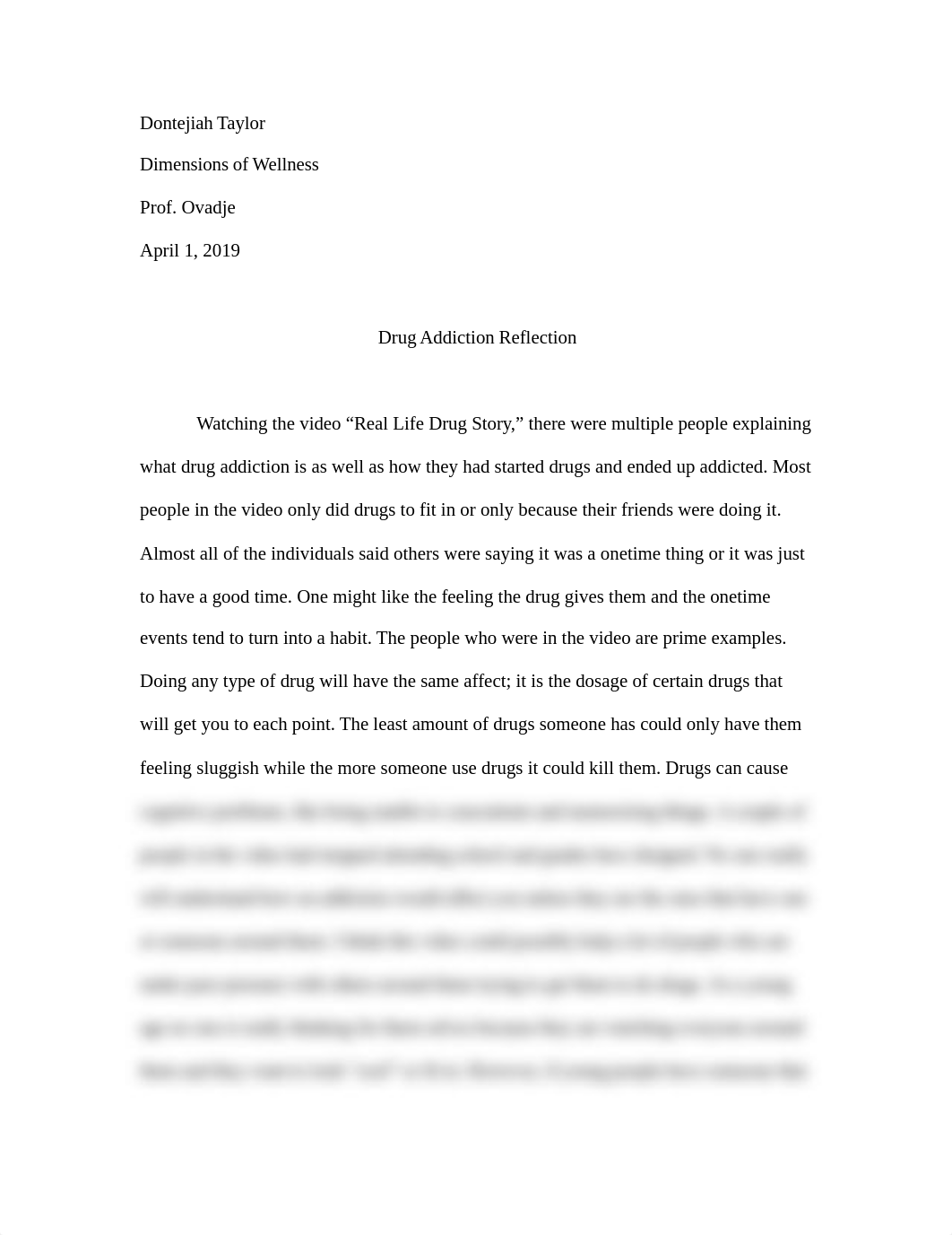 Drug Addiction refection.docx_dzljt1ye7fz_page1