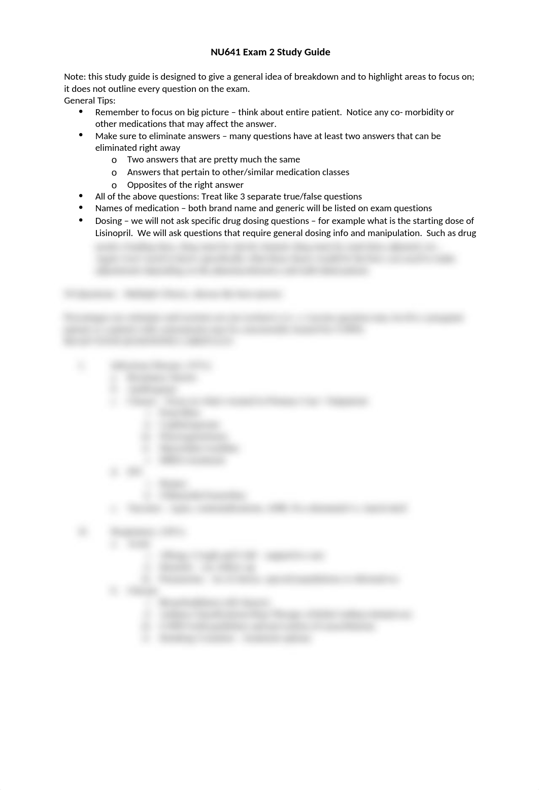 NU641 Exam II study guide SP-21.docx_dzljvk3fcra_page1