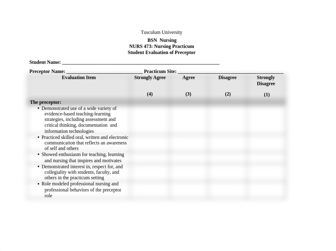 Student Evaluation of Preceptor 462.docx_dzm1g60vnxk_page1