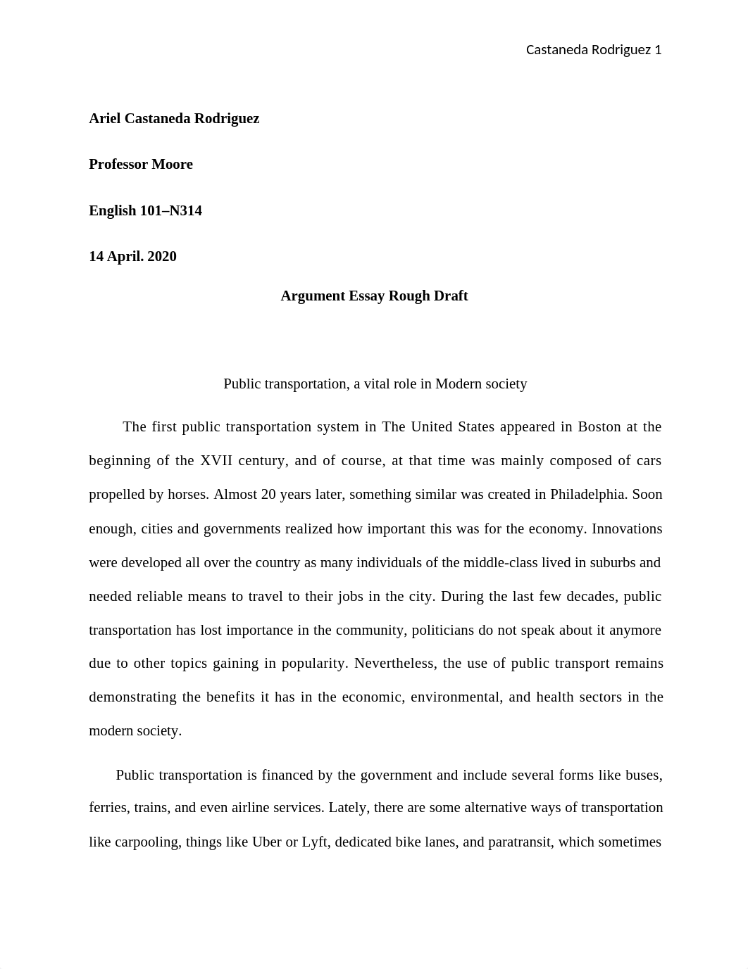 Public transportation argument essay rough draft.docx_dzm5tdrpsp3_page1