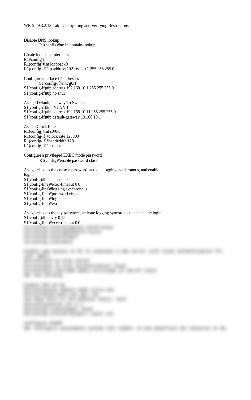 WK 5 9.3.2.13 Lab - Configuring and Verifying Extended ACLs Commands.txt_dzm8h76kjvg_page1