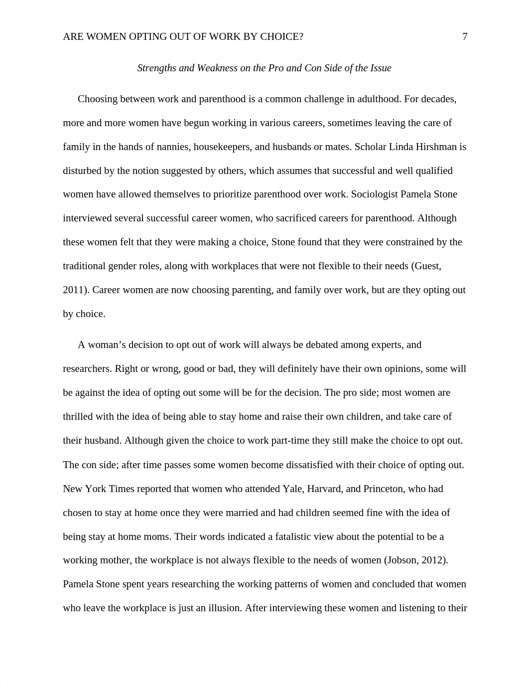 Sharon Scott ARE PROFESSIONAL WOMEN OPTING OUT PSY 375 PROFESSOR WILKERSON.docx_dzm9p7mvved_page2