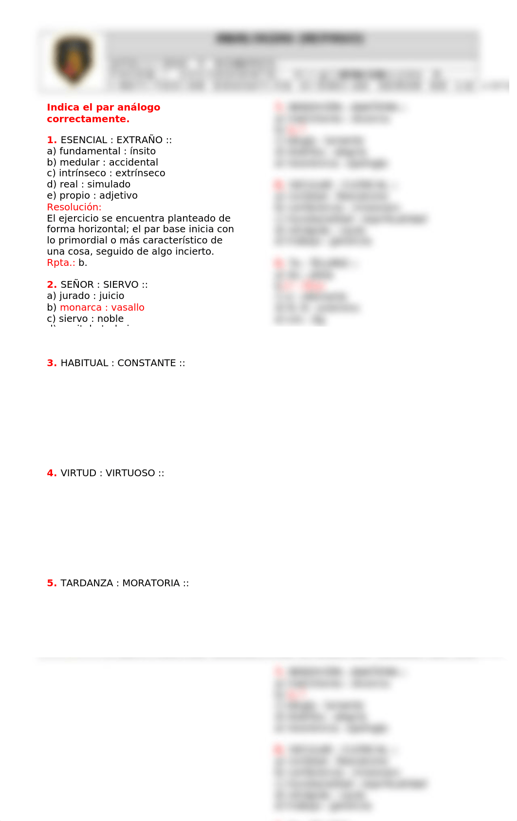 APTITUD VERBAL - ANALOGÍAS 3RO.docx_dzma91lhzh8_page1