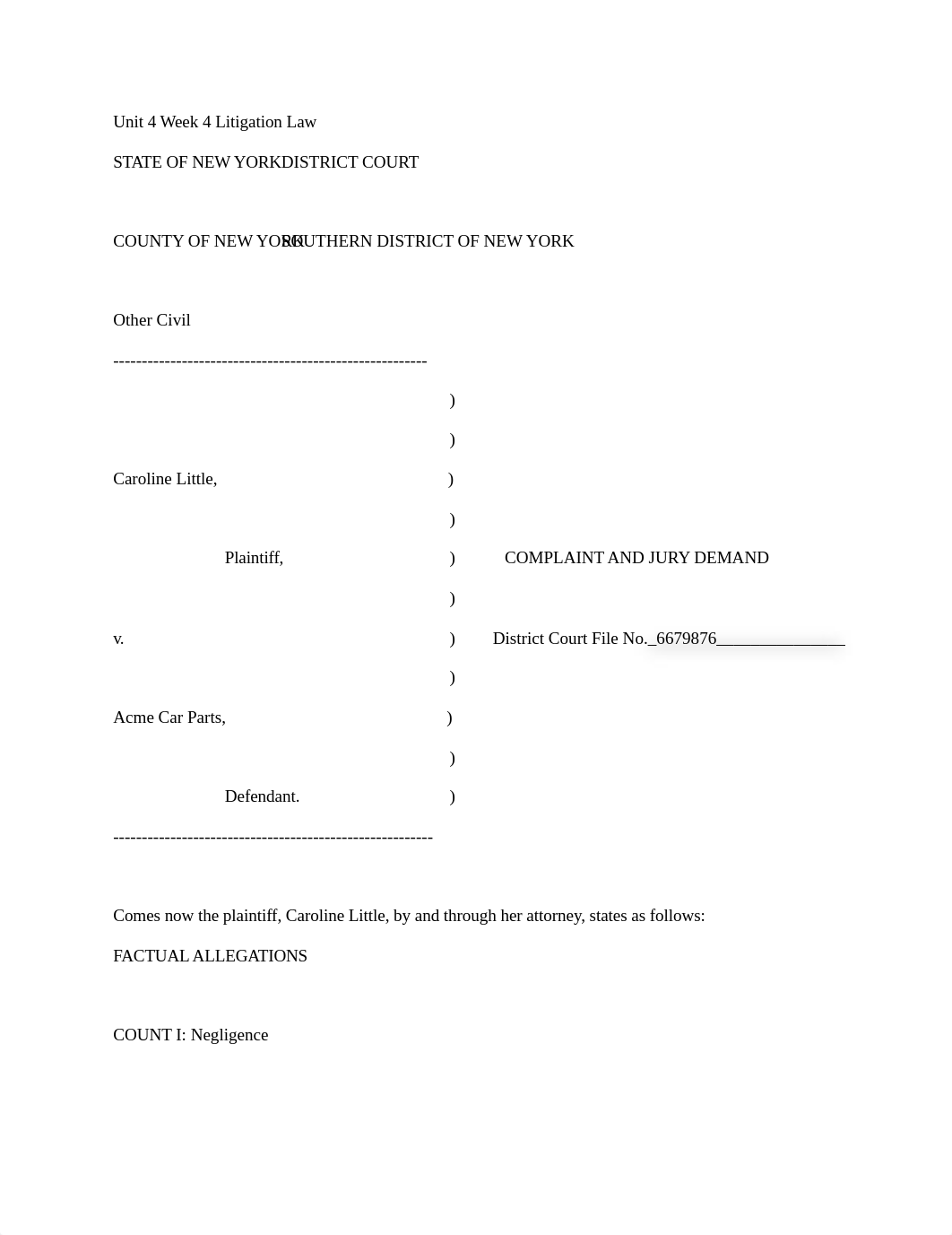 Unit 4 Week 4 Litigation Law_dzmvdv2r3xe_page1