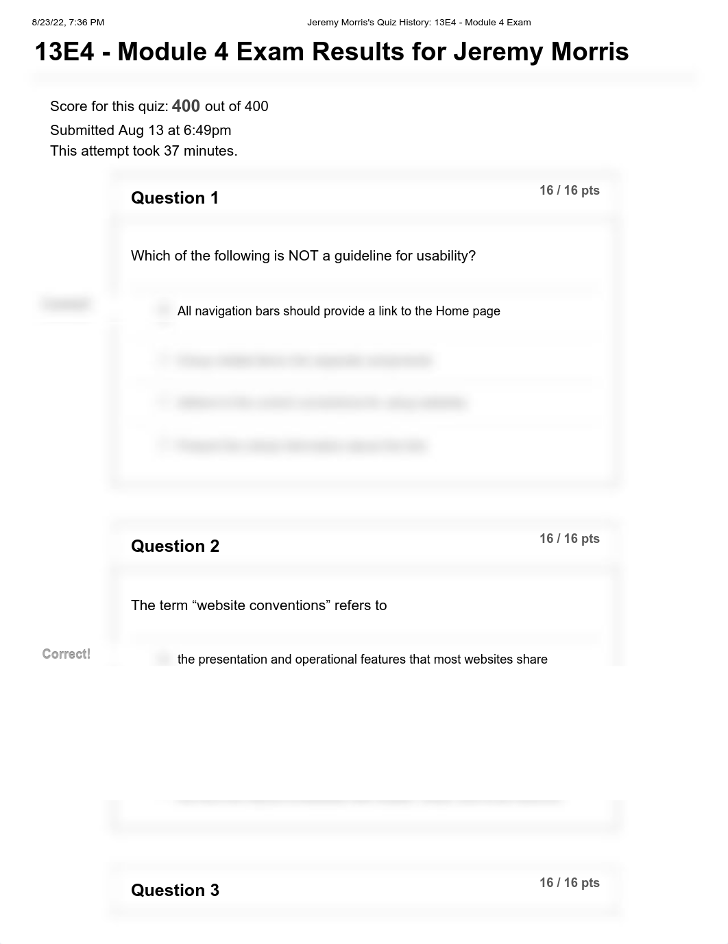 Jeremy Morris's Quiz History_ 13E4 - Module 4 Exam.pdf_dzmwam9zq9l_page1