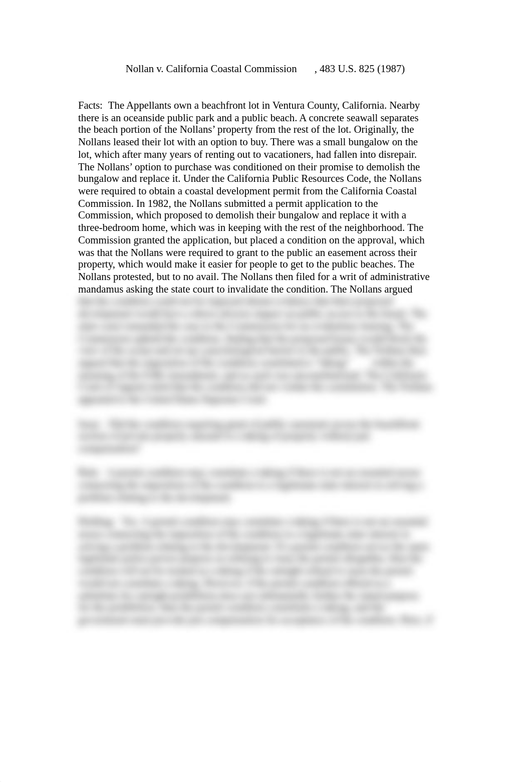 Nollan v Case Brief.docx_dzn6fw37s6h_page1