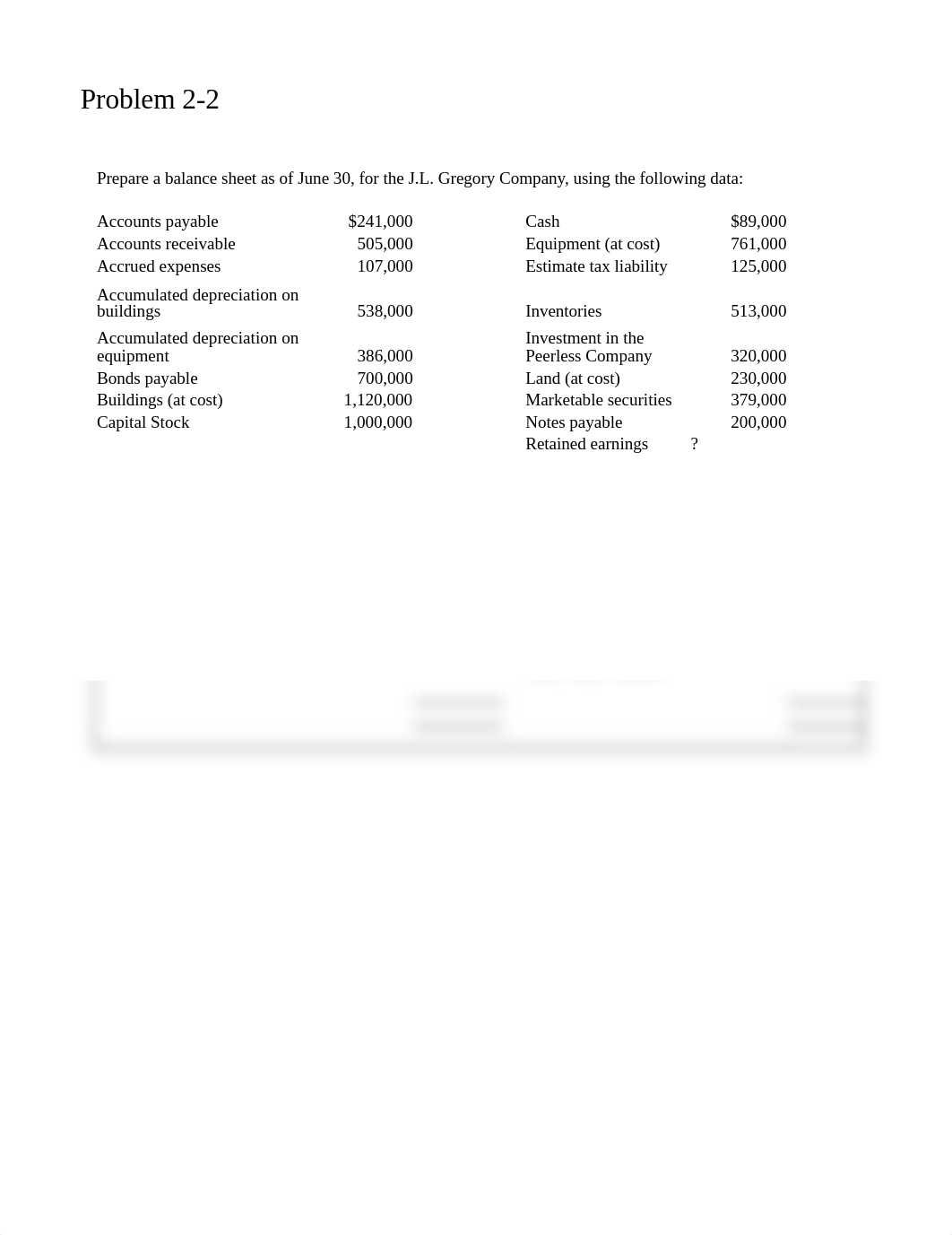 BUS 603 Week 2 Homework Template.xlsx_dznbwlnct0q_page1