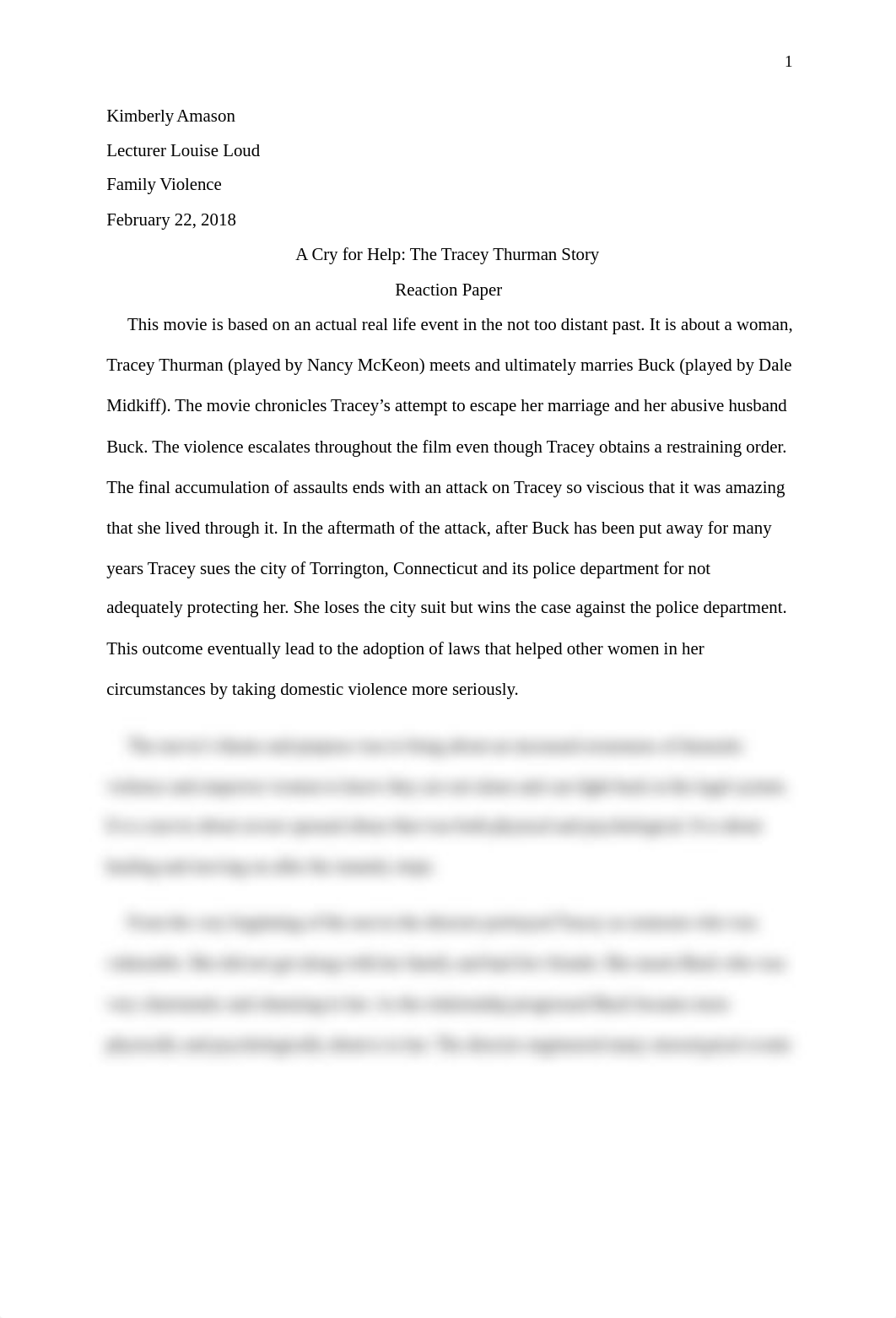 Family Violence Reaction Paper 1 final - Copy.docx_dznjvdcrwi7_page1