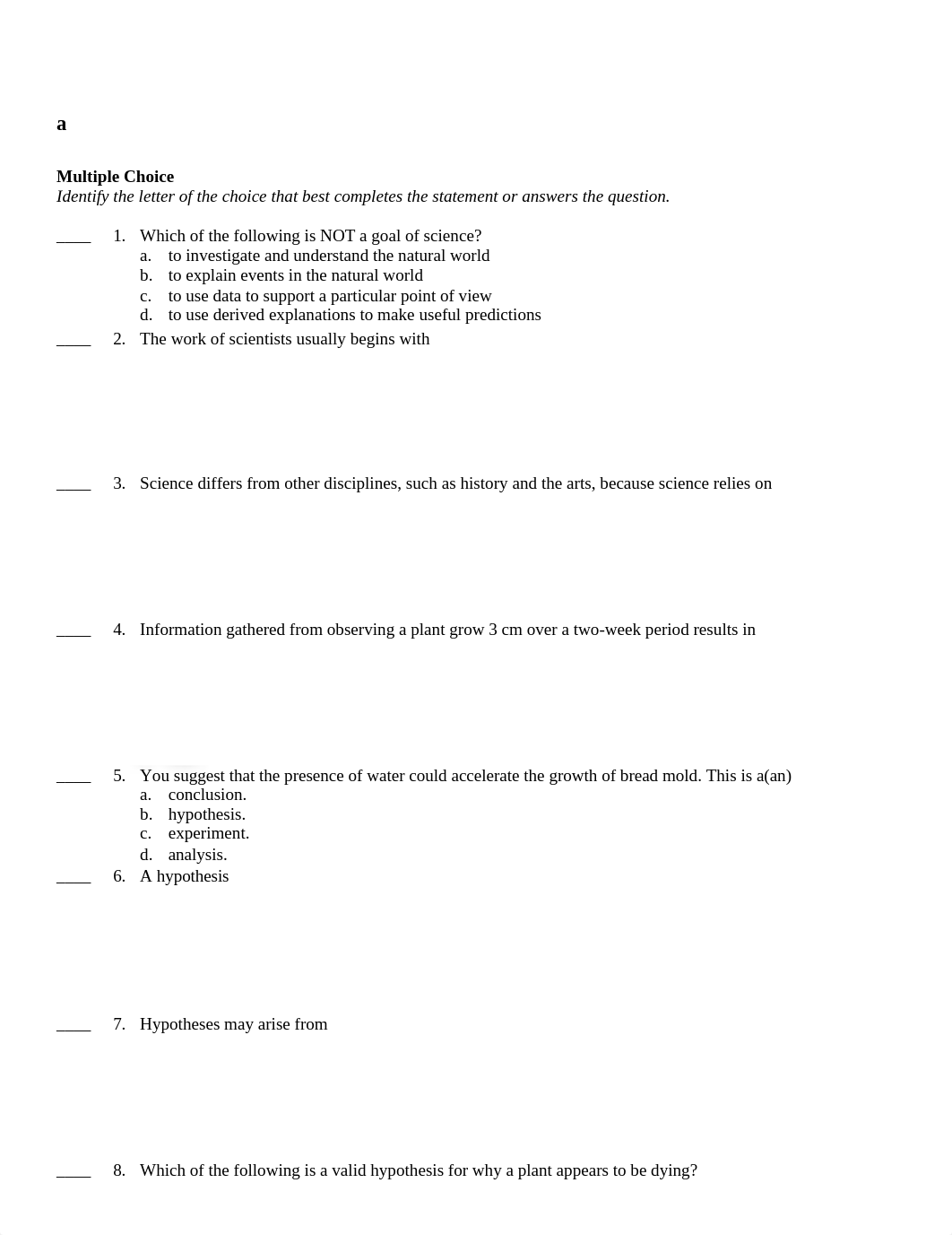 Unit_Assessment_Introduction_to_Science_Answer_Key_Included_[1]_dznl4lf0kln_page1