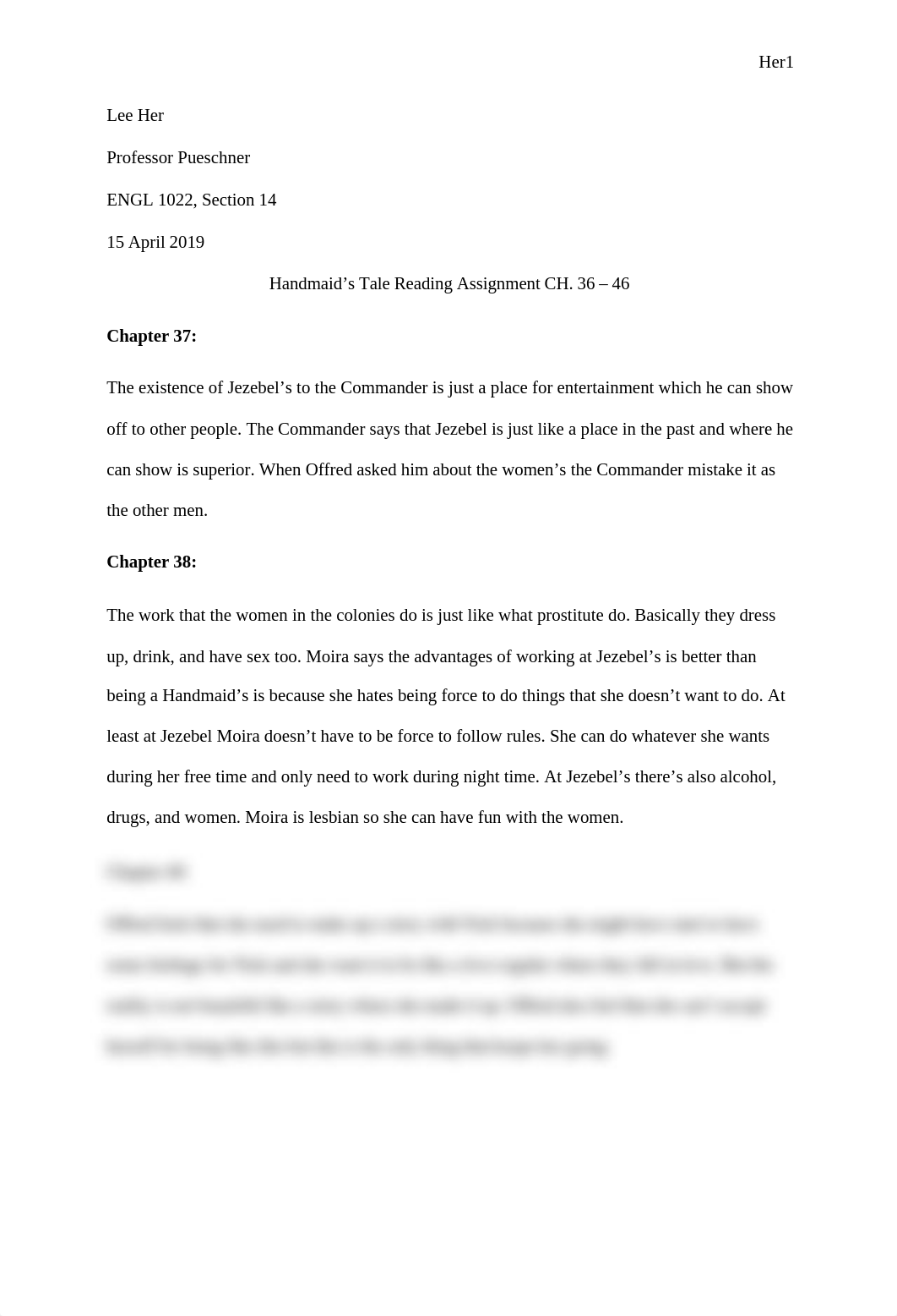 Handmaid's Tale Reading Assignment CH. 36 - 46.docx_dznsuv2a5au_page1