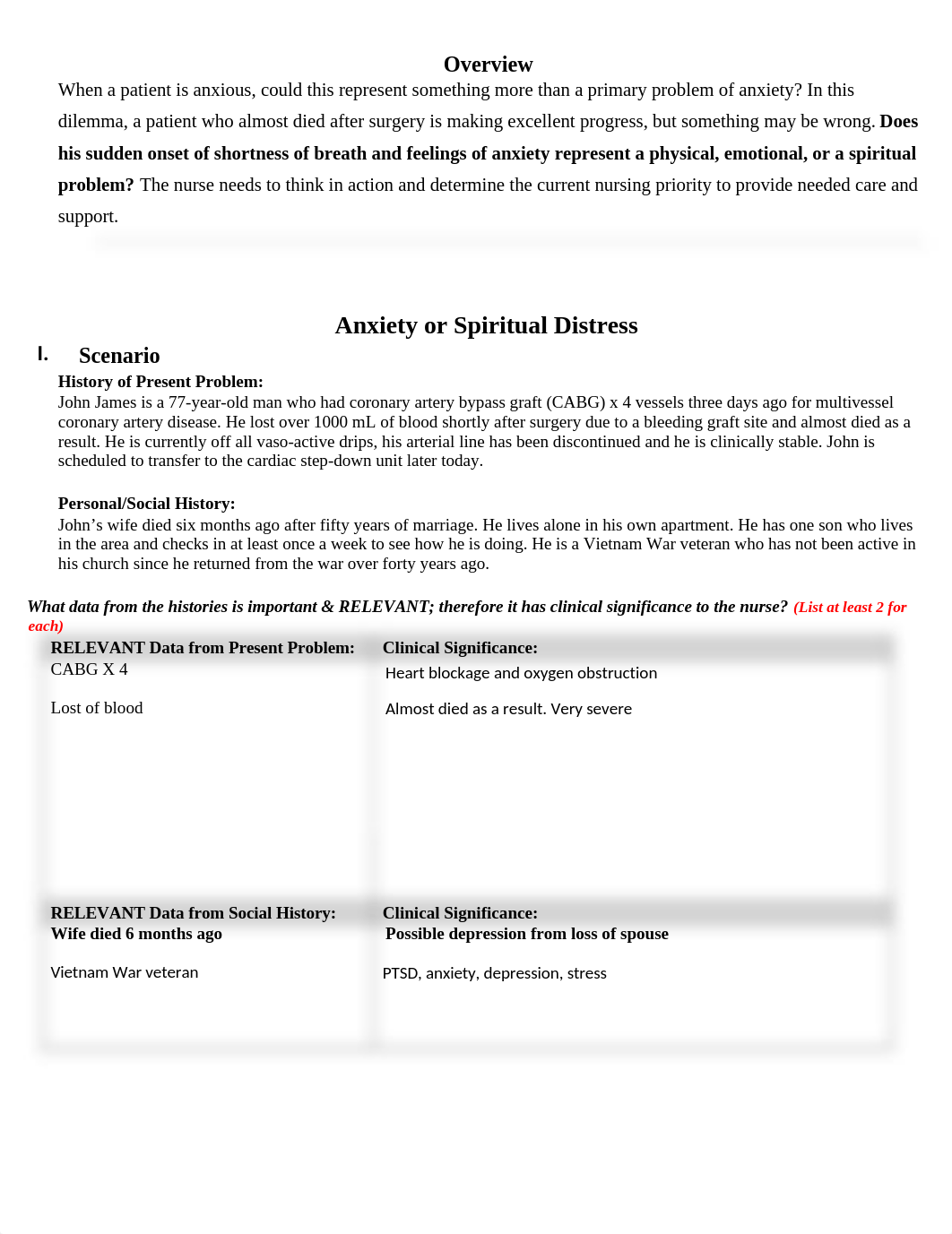 Clinical Assignment - John James.docx_dznyme0puml_page1