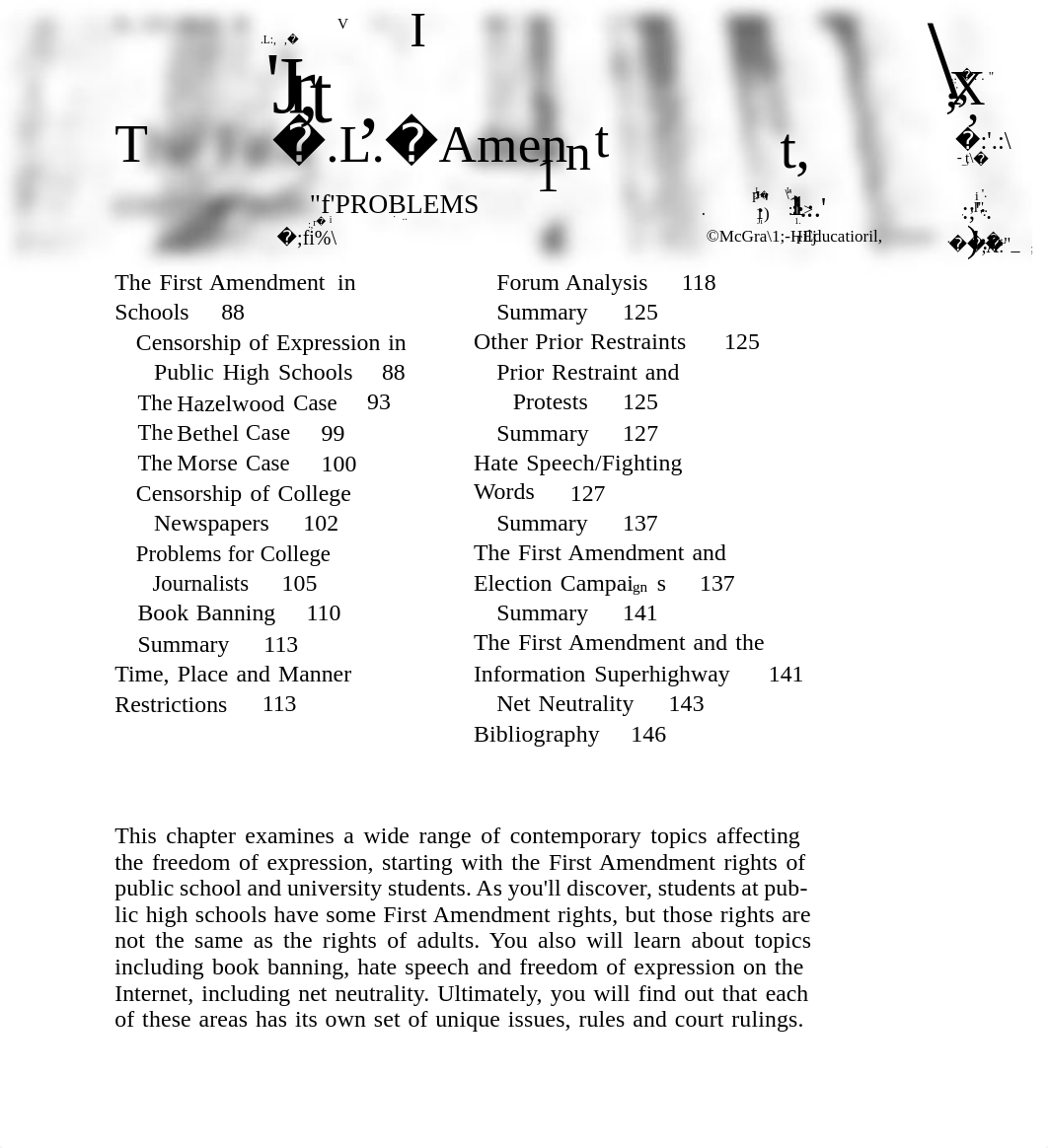 Media Law Ch #3 - First Amendment - Contemporary Problems.pdf_dzo4ju7p8zi_page1