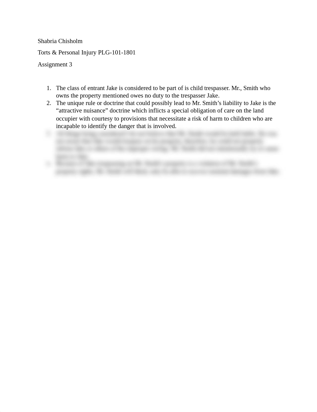 Torts assignment 3.docx_dzod8ldyhgg_page1