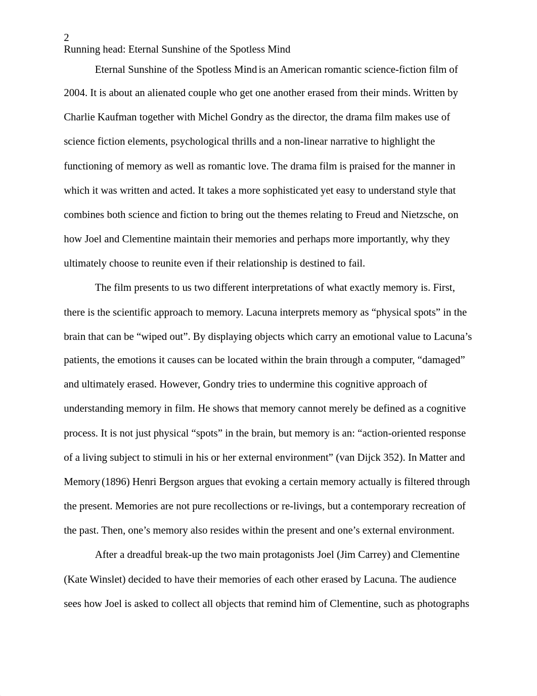 Eternal Sunshine of the Spotless Mind philosophy essay-1-1.docx_dzogny3cn57_page2