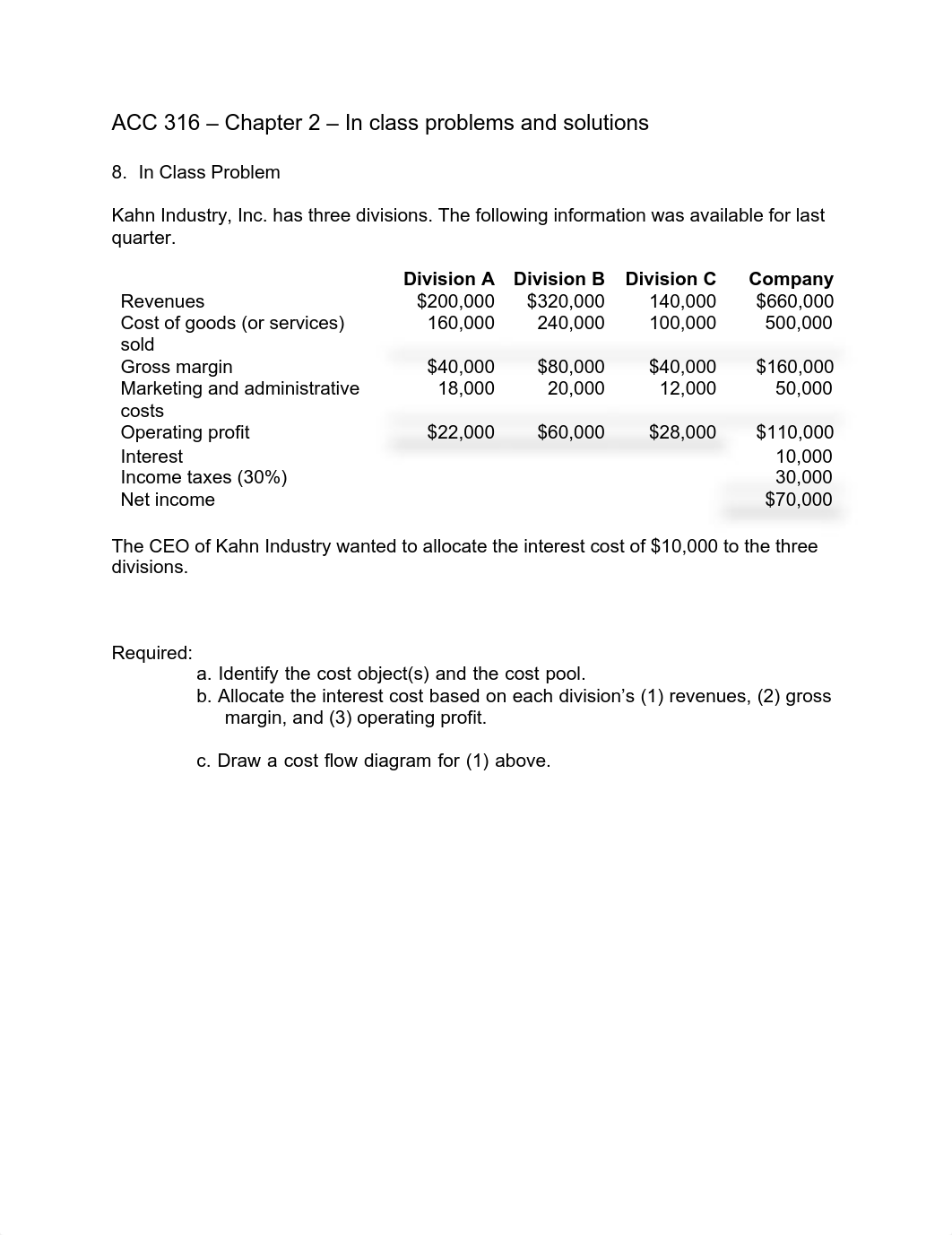 Chapter 2 Lecture Packet - ACC 316 - In class problems solutions.pdf_dzoxm37vu9r_page1