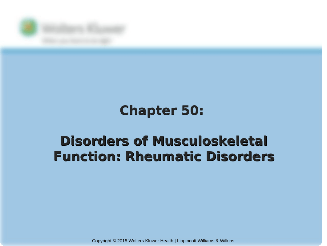 Chapter50 -  Musc. Rheumatic Disorders.pptx_dzp3ph7hg1g_page1