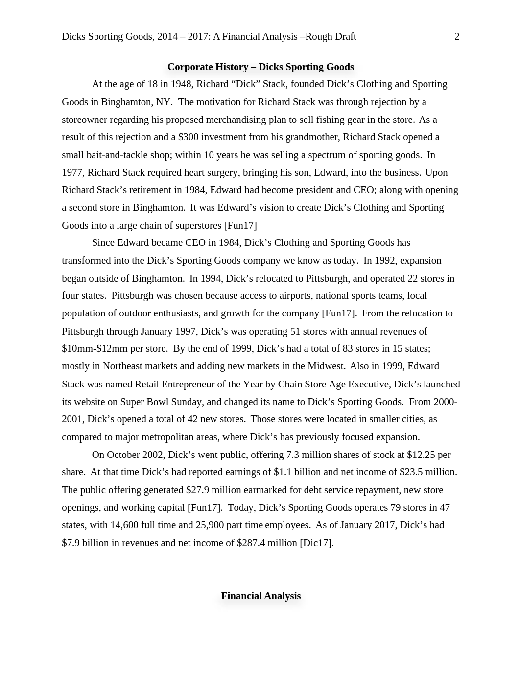 Dicks Sporting Goods Financial Analysis - Final.docx_dzp688hxjfs_page2