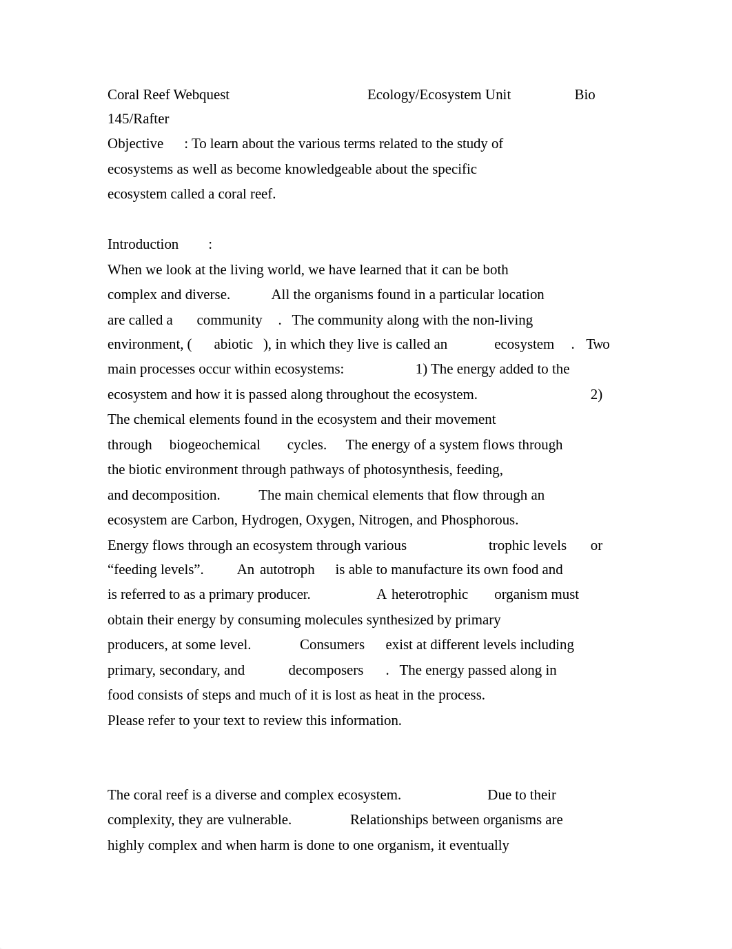 Coral Reef Ecosystem 2018.doc_dzpbl0r1wod_page1