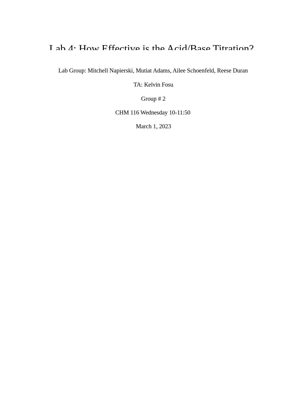 Lab 4 How Effective is the AcidBase Titration?.docx_dzpg09jvffl_page1