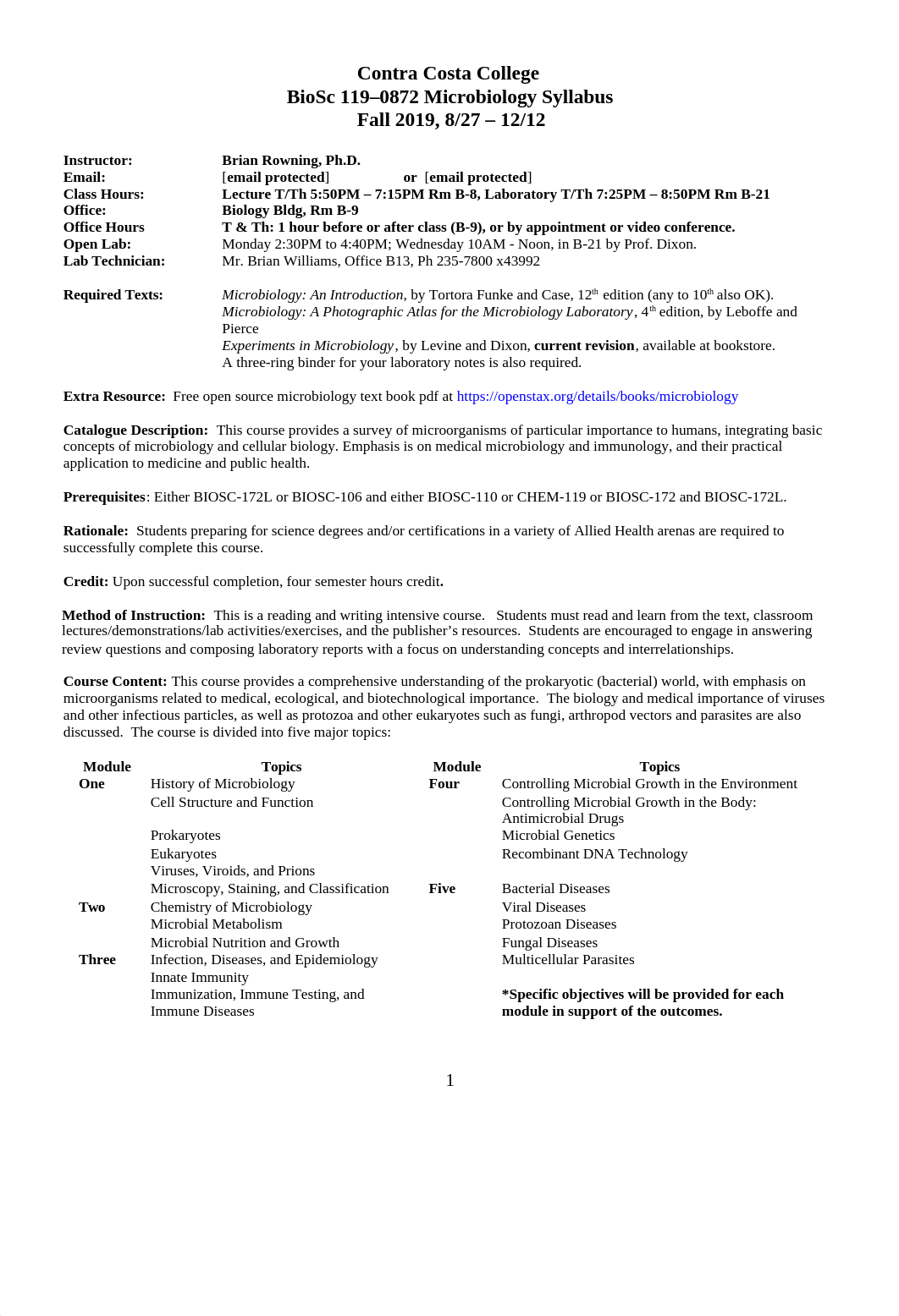 CCC Rowning BioSci 119 Microbiology Syllabus Fall 2019-1.doc_dzpkoupviwz_page1