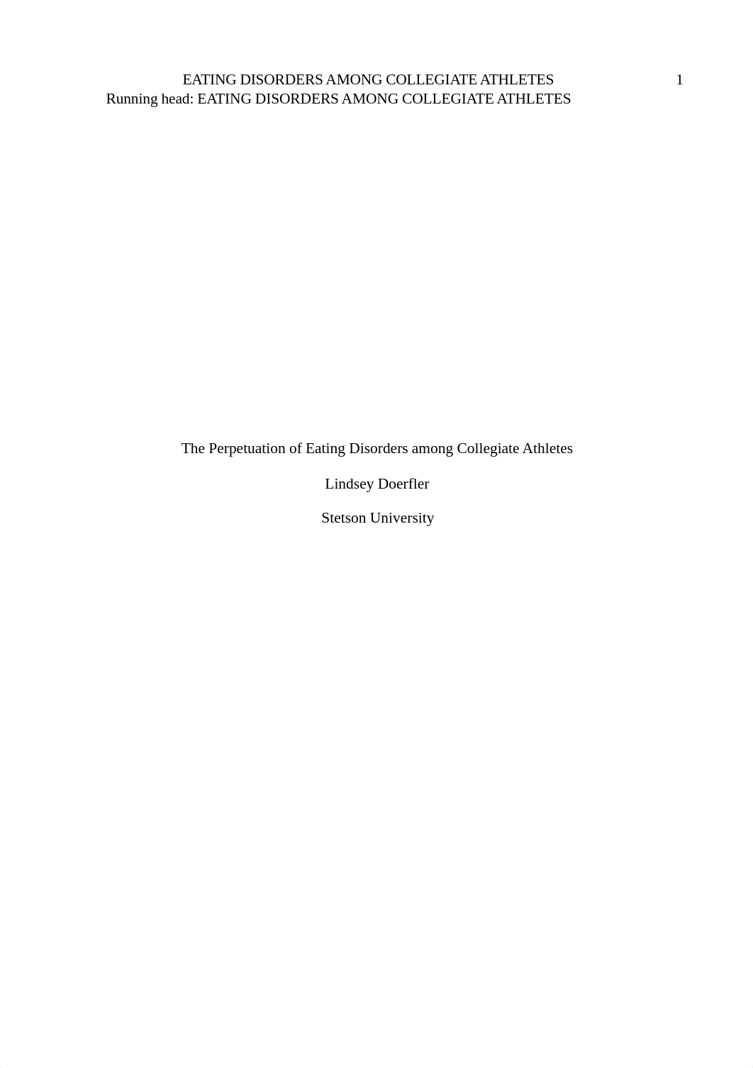 Student generated The Perpetuation of Eating Disorders among Collegiate Athletes Essay_dzq5m0xa87a_page1