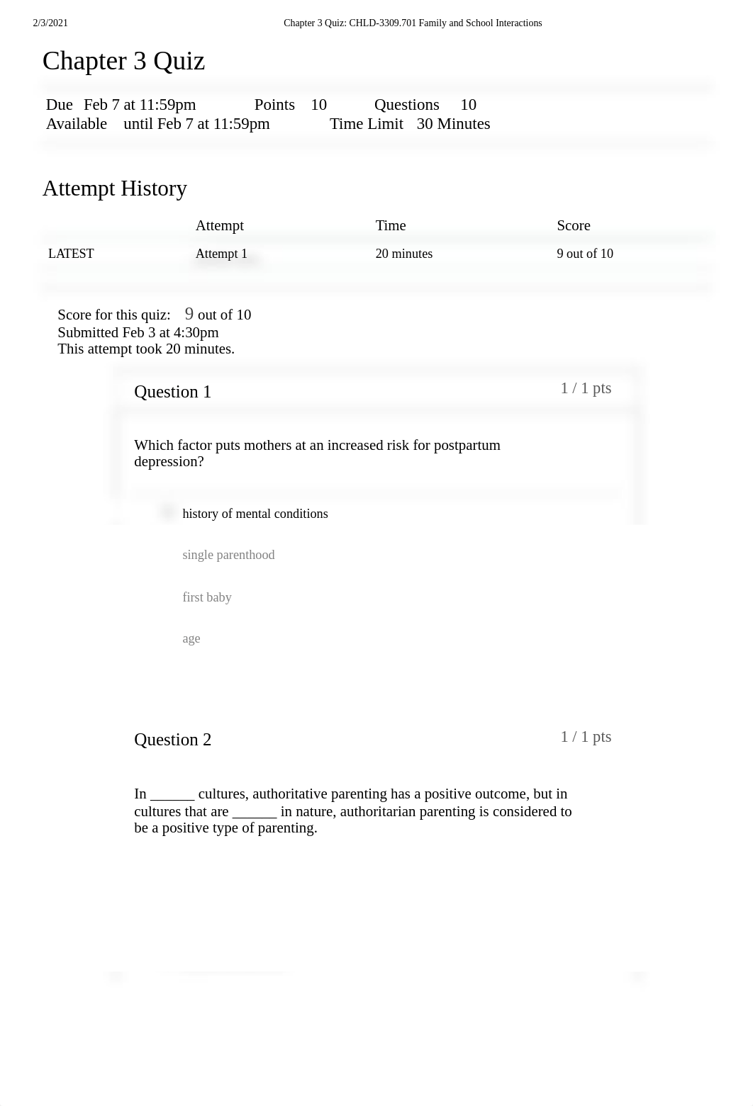 Chapter 3 Quiz_ CHLD-3309.701 Family and School Interactions.pdf_dzqd3w1rb7x_page1