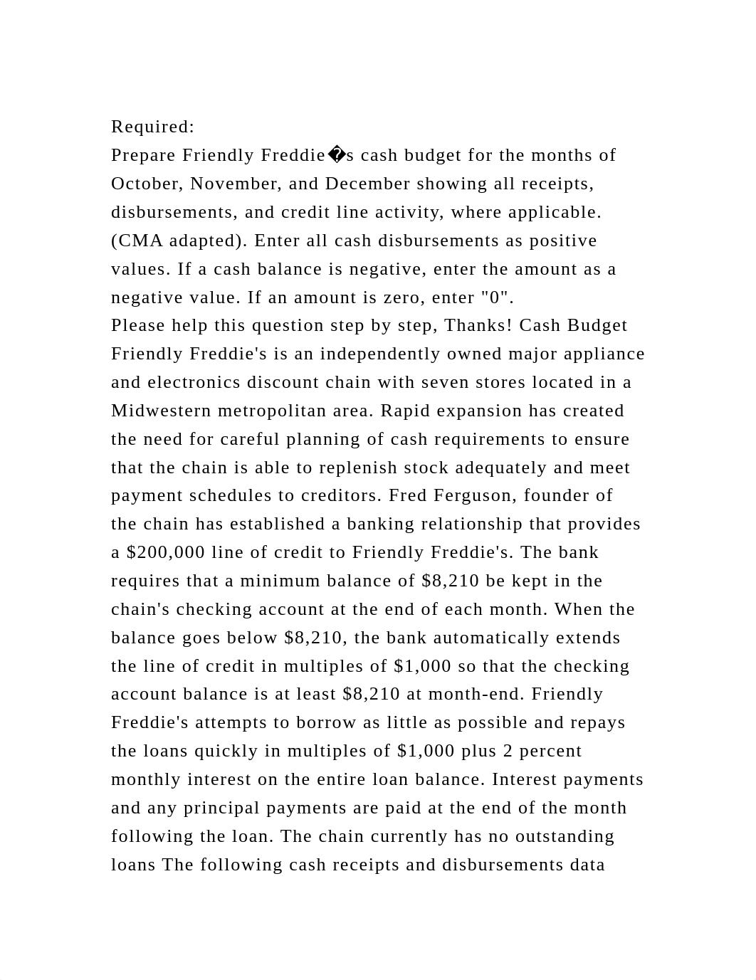 RequiredPrepare Friendly Freddie�s cash budget for the months of .docx_dzqnimsd8hh_page2