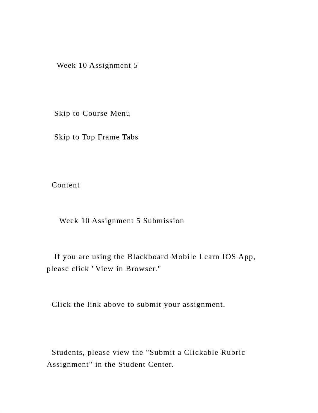 Week 10 Assignment 5      Skip to Course Menu     Skip .docx_dzqowsohrnf_page2