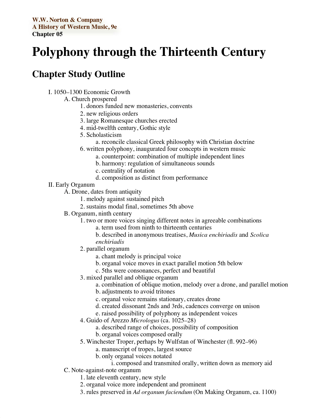 Chapter 05_ Polyphony through the Thirteenth Century _ A History of Western Music, 9e_ W. W.pdf_dzqtbdyi03d_page1