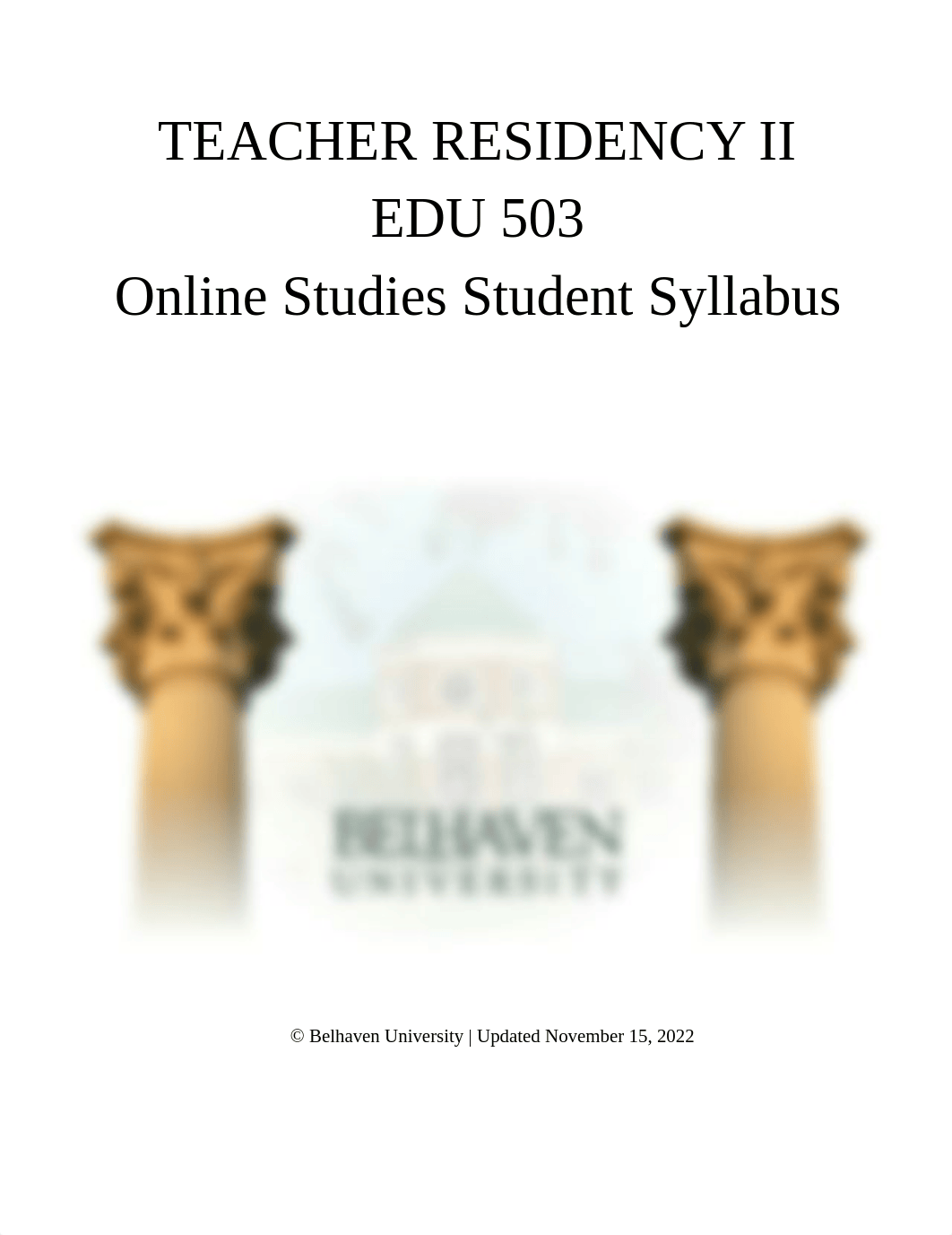 EDU503 Online Studies Student Syllabus.pdf_dzr9qse1sis_page1