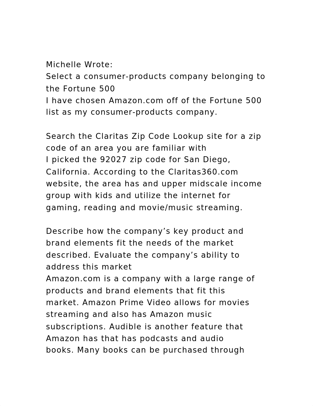 Michelle Wrote Select a consumer-products company belonging to .docx_dzrhsaw9b41_page2