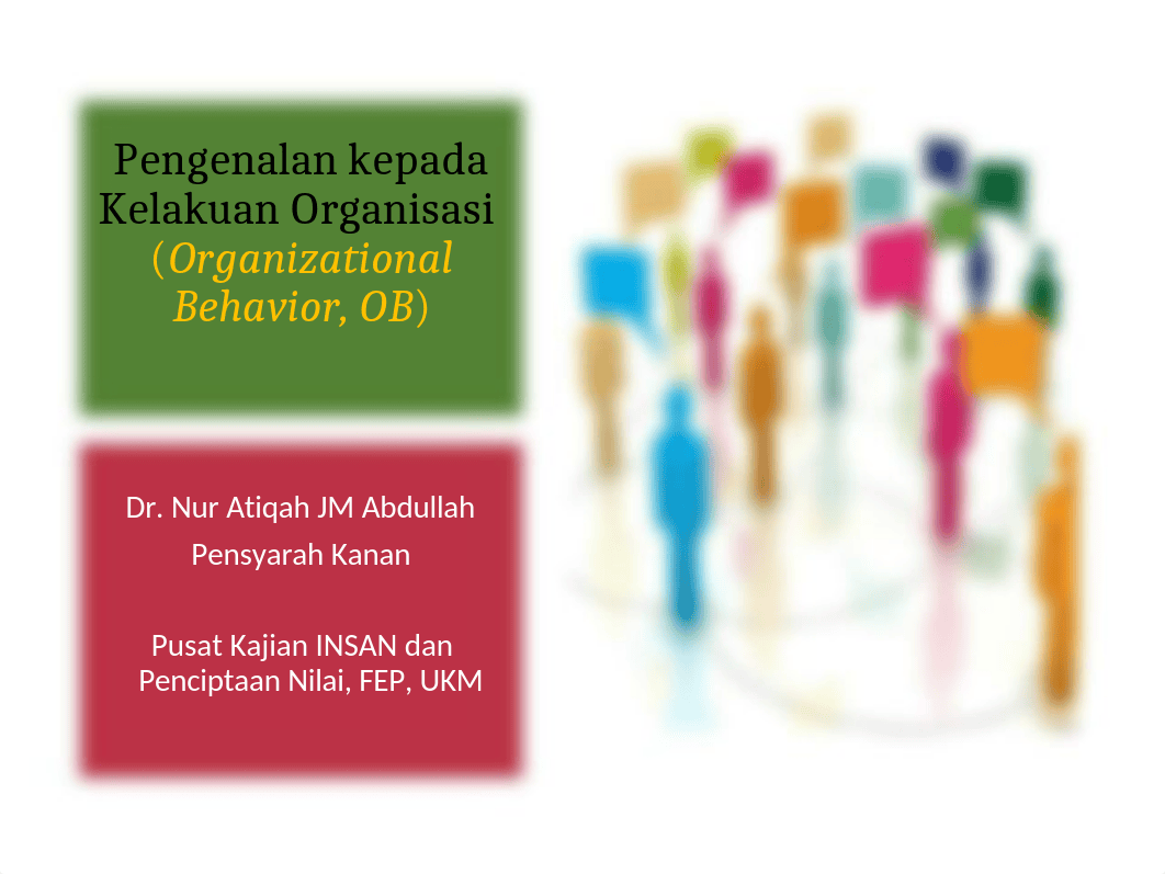 Bab 1 Pengenalan kpd Kelakuan Organisasi sem 3 20192020.ppt_dzrkhc6chvh_page1