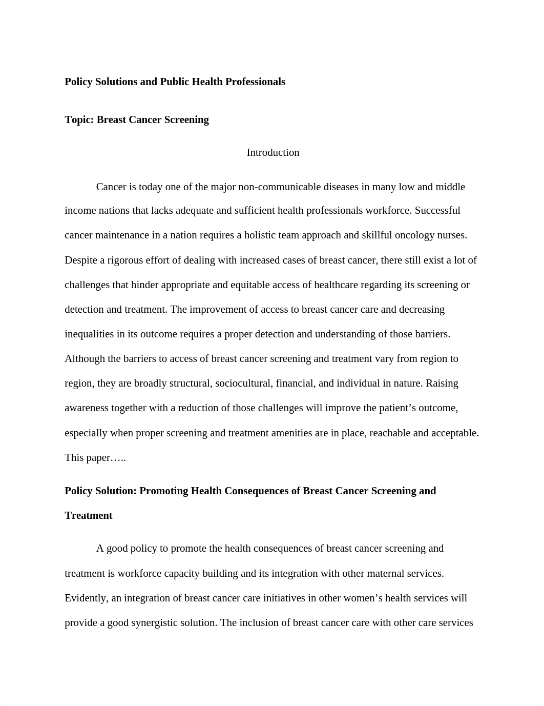 Topic-breast cancer screening.docx_dzrsxmjcjfc_page1