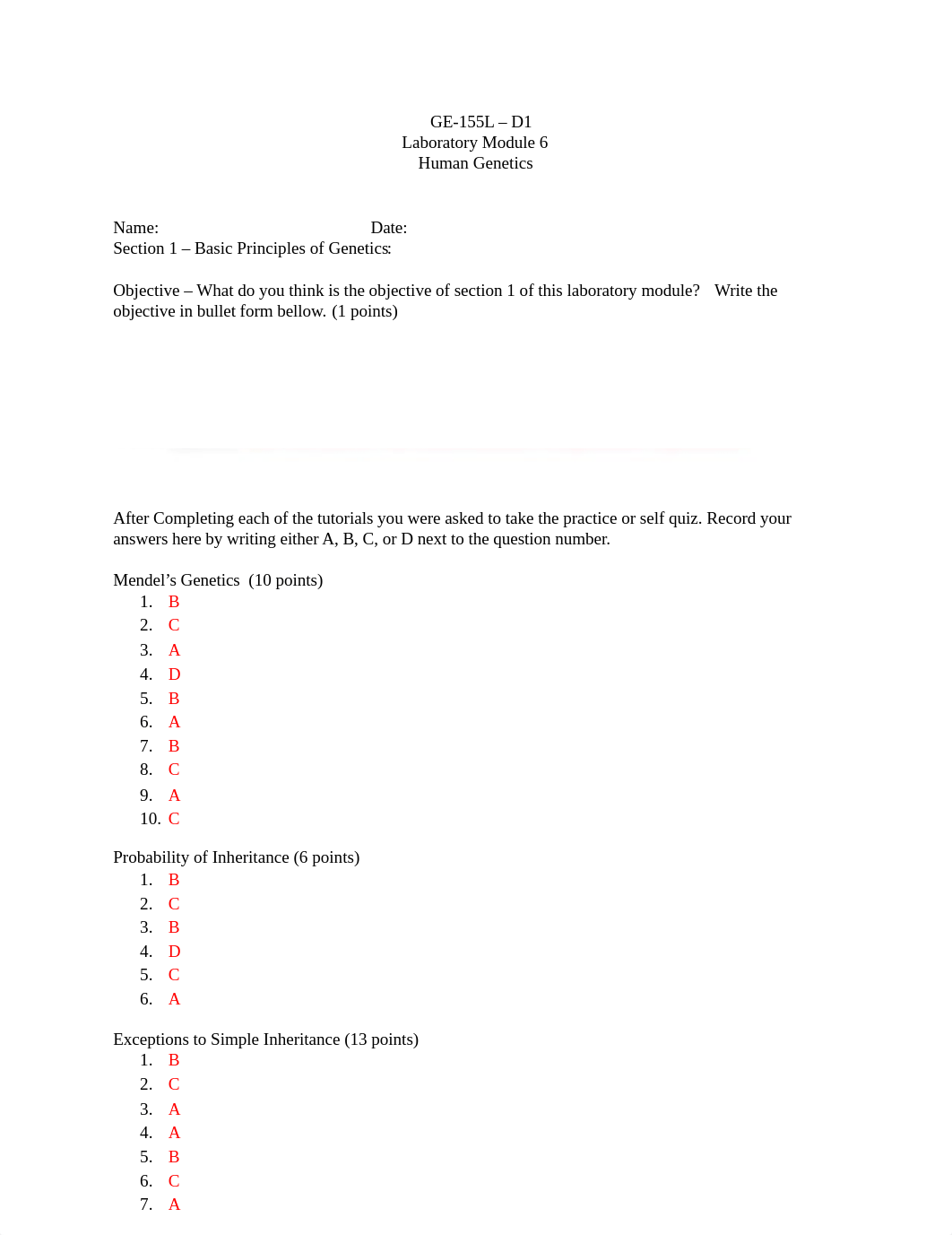 GE 155L - Worksheet Lab Module 6 Modified- Human Genetics.docx_dzrv2g4uuhz_page1